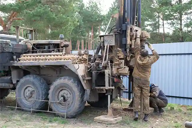 cómo perforar un pozo de agua
